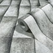 Vliesová tapeta šedá - grafická, beton, stěrka MA981651 / Tapety na zeď Mona (0,53 x 10,05 m) Marburg