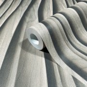 Vliesová tapeta hnědá - pruhy, vlnky, dřevo MA981665 / Tapety na zeď Mona (0,53 x 10,05 m) Marburg