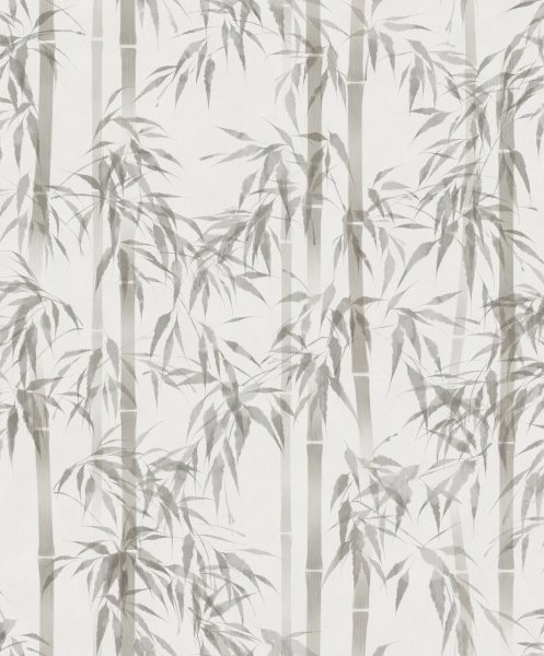 Vliesová tapeta šedá, bílá - bambus 81671 / Tapety na zeď Mona (0,53 x 10,05 m) MA981671 Marburg