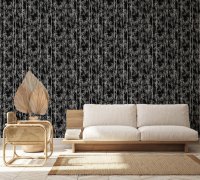 Vliesová tapeta černá, bílá - bambus MA981672 / Tapety na zeď Mona (0,53 x 10,05 m) Marburg