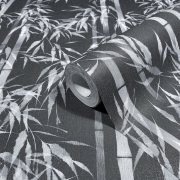 Vliesová tapeta černá, bílá - bambus MA981672 / Tapety na zeď Mona (0,53 x 10,05 m) Marburg