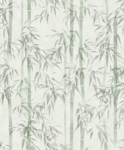 Vliesová tapeta zelená - bambus 81674 / Tapety na zeď Mona MA981674 (0,53 x 10,05 m) Marburg