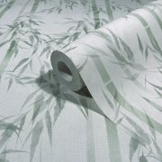 Vliesová tapeta zelená - bambus MA981674 / Tapety na zeď Mona (0,53 x 10,05 m) Marburg