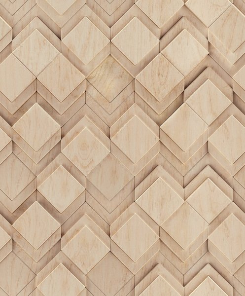 Vliesová tapeta hnědá - geometrická MA981675 / Tapety na zeď Mona (0,53 x 10,05 m) Marburg