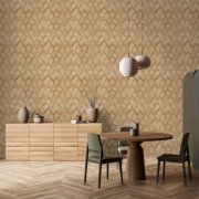 Vliesová tapeta hnědá - geometrická MA981676 / Tapety na zeď Mona (0,53 x 10,05 m) Marburg