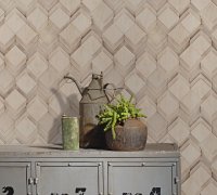 Vliesová tapeta béžová - geometrická MA981677 / Tapety na zeď Mona (0,53 x 10,05 m) Marburg