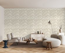Vliesová tapeta béžová - geometrická MA981678 / Tapety na zeď Mona (0,53 x 10,05 m) Marburg