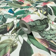 Vliesová tapeta barevné květy 0,53 x 10,05 m / Tapety na zeď Mona 81684 Marburg