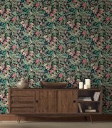 Vliesová tapeta barevné květy 0,53 x 10,05 m / Tapety na zeď Mona 81685 Marburg