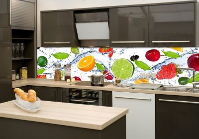 Samolepicí fototapeta do kuchyně ovoce KI260-001 / Fototapety mezi kuchyňskou linku Fruits Dimex (260 x 60 cm)