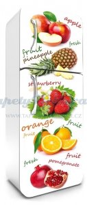 Samolepicí fototapeta na ledničku Fruit Mix FR180-020 / Fototapety na lednice Dimex (65 x 180 cm)