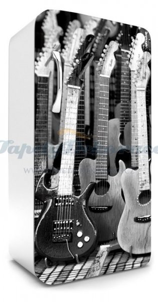Samolepicí fototapeta na ledničku Guitar FR120-035 / Fototapety na lednice Dimex (65 x 120 cm)