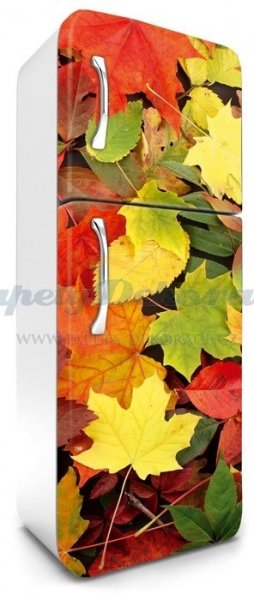 Samolepicí fototapeta na ledničku Leaves FR180-025 / Fototapety na lednice Dimex (65 x 180 cm)