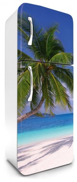 Samolepicí fototapeta na ledničku pláž FR180-008 / Fototapety na lednice Beach Dimex (65 x 180 cm)