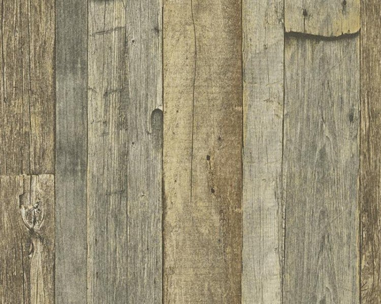 Vliesová tapeta dřevěná prkna 95931-3 / Vliesové tapety na zeď dřevěné prkno 959313 Wood´n Stone 2 (0,53 x 10,05 m) A.S.Création