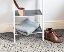 Samolepicí podlahové čtverce PVC dlažba Terrazzo (30,5 x 30,5 cm) 2745059 / samolepící vinylové podlahy - PVC dlaždice  274-5059 d-c-fix floor