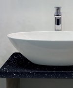 Samolepicí tapeta Černá žula v šíři 67,5 cm - imitace černé žuly (Black Granite) - značkové samolepící tapety d-c-fix