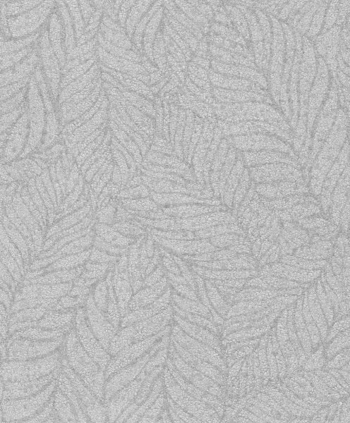 Vliesová tapeta vzorovaná šedá, listy 641-04 / Tapety na zeď TOSCANA 100078 (0,53 x 10,05 m) Dekens