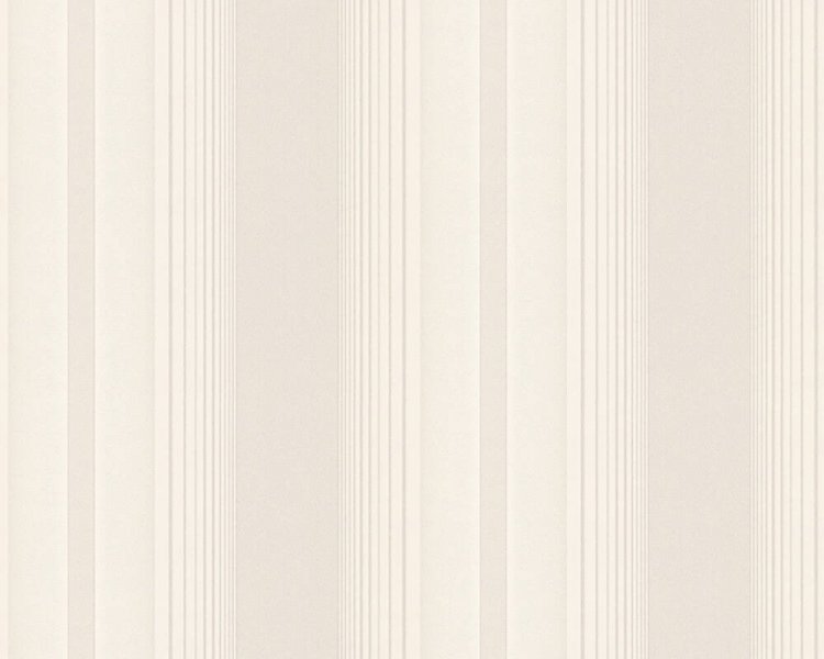 Neobarokní vliesová tapeta krémová, béžová, s lesklými pruhy 330852 / Tapety na zeď 33085-2 Hermitage 10 (0,53 x 10,05 m)  A.S.Création