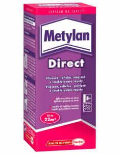 Metylan Direct - lepidlo na vliesové tapety 200g / lepidla na tapety Metylan - Henkel