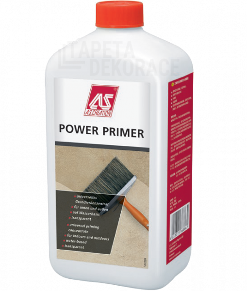 Penetrace Power Primer 1 litr - koncentrát / premium penetrační nátěr pod tapety A.S.Création