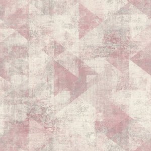 Vliesová tapeta 411508 geometrická růžová / Tapety na zeď Hyde Park (0,53 x 10,05 m) Rasch