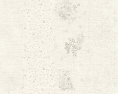 Vliesová tapeta vintage 35878-4 šedé květy / Tapety na zeď 358784 Djooz 2 (0,53 x 10,05 m) A.S.Création