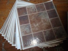 Samolepicí podlahové PVC čtverce DF0013