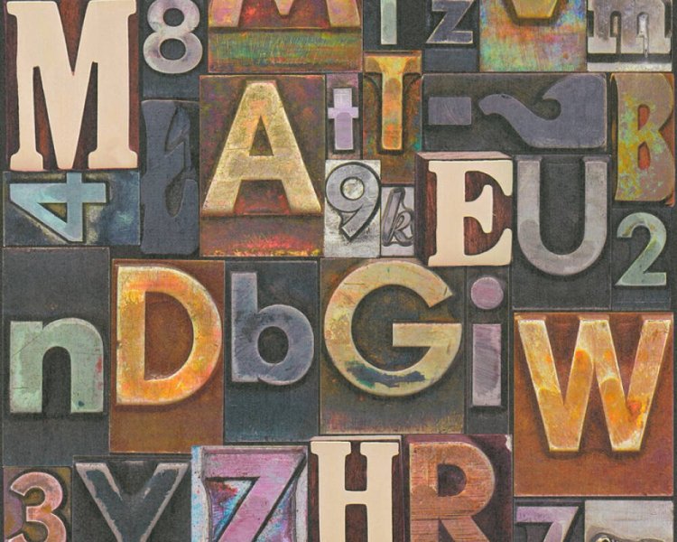 Vliesová 3D tapeta 36871-1 barevná písmena / Vliesové tapety na zeď 368711 Il Decoro (0,53 x 10,05 m) A.S.Création