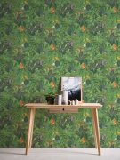 Vliesová tapeta zelená, džugle 387241 / Tapety na zeď 38724-1 PintWalls (0,53 x 10,05 m) A.S.Création
