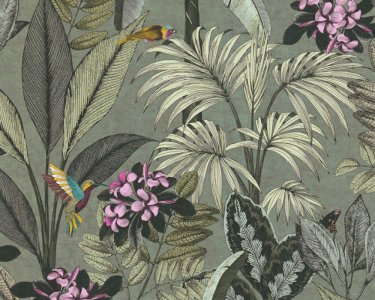 Vliesová tapeta exotické rostliny 387382 / Tapety na zeď 38738-2 PintWalls (0,53 x 10,05 m) A.S.Création