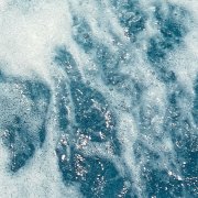 Ranní moře - kruhová samolepicí vliesová fototapeta D1-040 - Ocean Twist z kolekce Komar Dots - dokonalé detaily