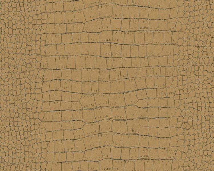 Vliesová tapeta Hadí kůže světlá 371010 grafická, zlatá, černá, metalická / Vliesové tapety na zeď 3710-10 Trendwall (0,53 x 10,05 m) A.S.Création