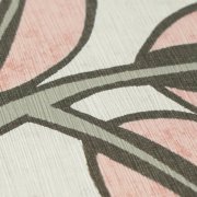 Vliesová tapeta růžové listy 791502 / Tapety na zeď 79150-2 Nordic Feeling (0,53 x 10,05 m) A.S.Création