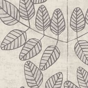 Vliesová tapeta černé a béžové listy 791495 / Tapety na zeď 79149-5 Nordic Feeling (0,53 x 10,05 m) A.S.Création