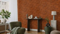 Vliesová tapeta 3D efekt hnědá, industriální styl 497120 / Vliesové tapety na zeď Factory VI (0,53 x 10,05 m) Rasch