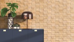 Vliesová tapeta 3D efekt zlatá, industriální styl 497144 / Vliesové tapety na zeď Factory VI (0,53 x 10,05 m) Rasch