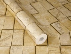 Vliesová tapeta 3D efekt zlatá, industriální styl 497144 / Vliesové tapety na zeď Factory VI (0,53 x 10,05 m) Rasch