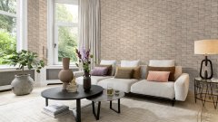 Vliesová tapeta 3D efekt šedá, industriální styl 497151 / Vliesové tapety na zeď Factory VI (0,53 x 10,05 m) Rasch