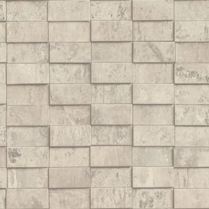 Vliesová tapeta 3D efekt šedá, industriální styl 497151 / Vliesové tapety na zeď Factory VI (0,53 x 10,05 m) Rasch