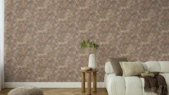 Vliesová tapeta hnědý mramor 497250 / Vliesové tapety na zeď Factory VI (0,53 x 10,05 m) Rasch