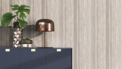 Vliesová tapeta šedé pruhy 497342 / Vliesové tapety na zeď Factory VI (0,53 x 10,05 m) Rasch