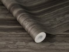 Vliesová tapeta hnědé pruhy 497359 / Vliesové tapety na zeď Factory VI (0,53 x 10,05 m) Rasch