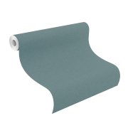 Vliesová tapeta jednobarevná zelená 600230 / Tapety na zeď Schöner Wohnen CL (0,53 x 10,05 m) Rasch