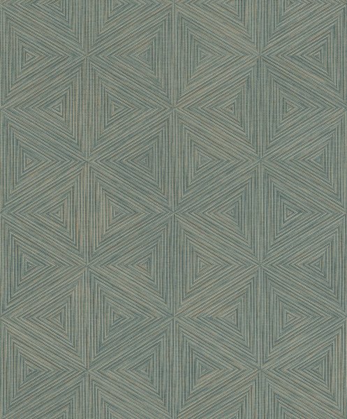 Vliesová tapeta geometrická, barevná 571271 / Tapety na zeď Back to Nature (0,53 x 10,05 m) Rasch