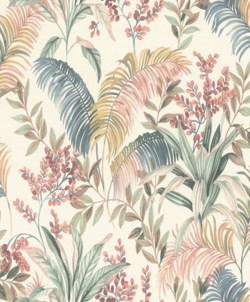 Vliesová tapeta barevné rostliny 481952 / Tapety na zeď Florentine IV (0,53 x 10,05 m) Rasch