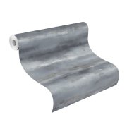 Vliesová tapeta černý, zlatý mramor, beton 481662 / Tapety na zeď Florentine IV (0,53 x 10,05 m) Rasch