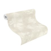 Vliesová tapeta květy - bílá, šedá 481457 / Tapety na zeď Florentine IV (0,53 x 10,05 m) Rasch