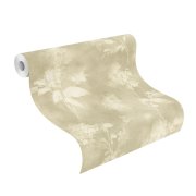 Vliesová tapeta květy - zelená, béžová 481402 / Tapety na zeď Florentine IV (0,53 x 10,05 m) Rasch