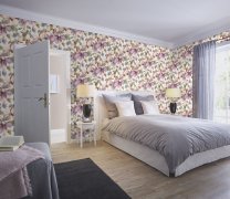 Vliesová tapeta barevné květy 481228 / Tapety na zeď Florentine IV (0,53 x 10,05 m) Rasch